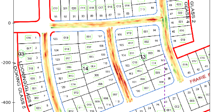 map overlay thickness small